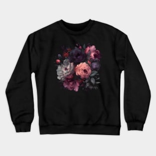 Vibrant Flower Power of Joyful Energy Crewneck Sweatshirt